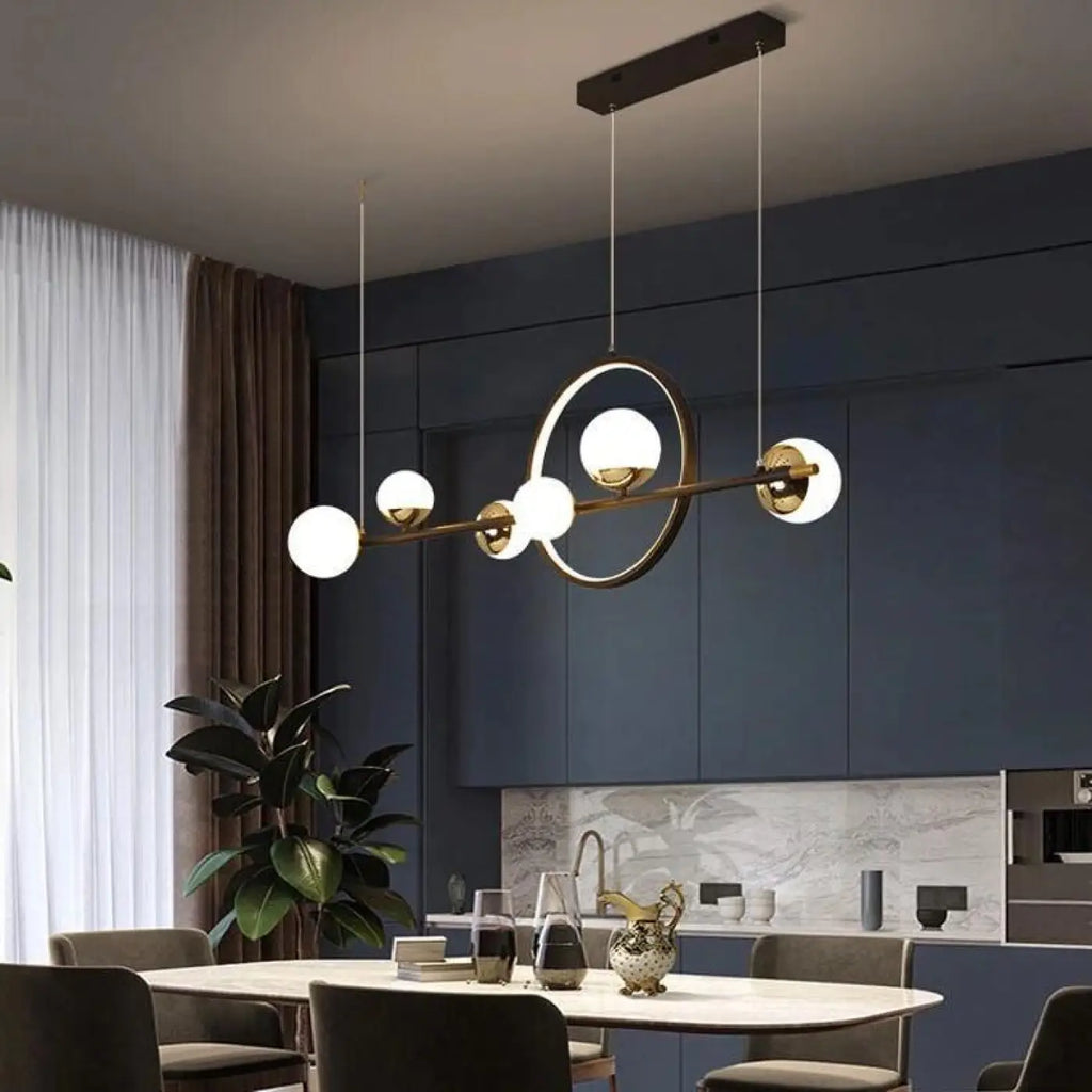 Pendelleuchte Kugel LED für Esszimmer