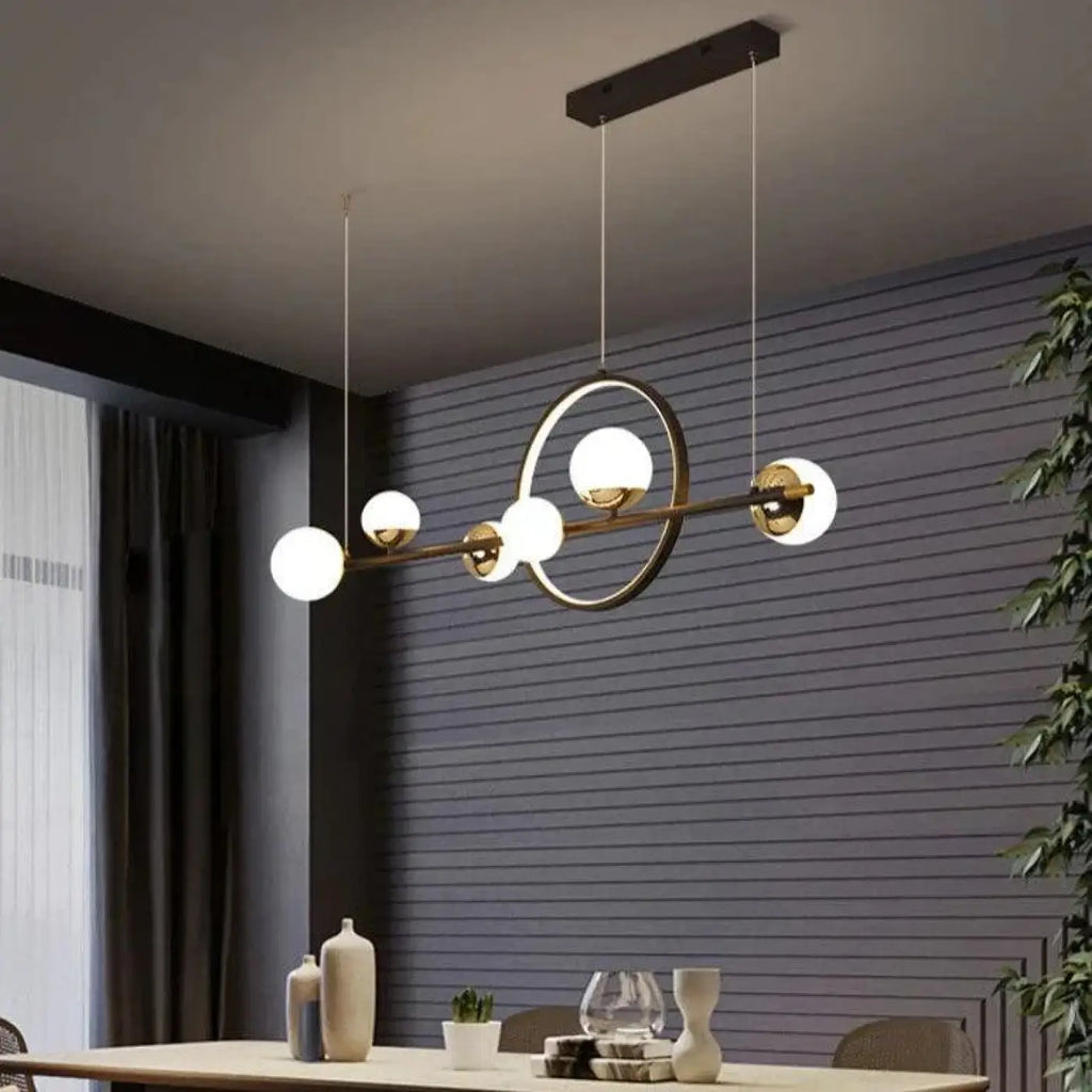 Pendelleuchte Kugel LED für Esszimmer