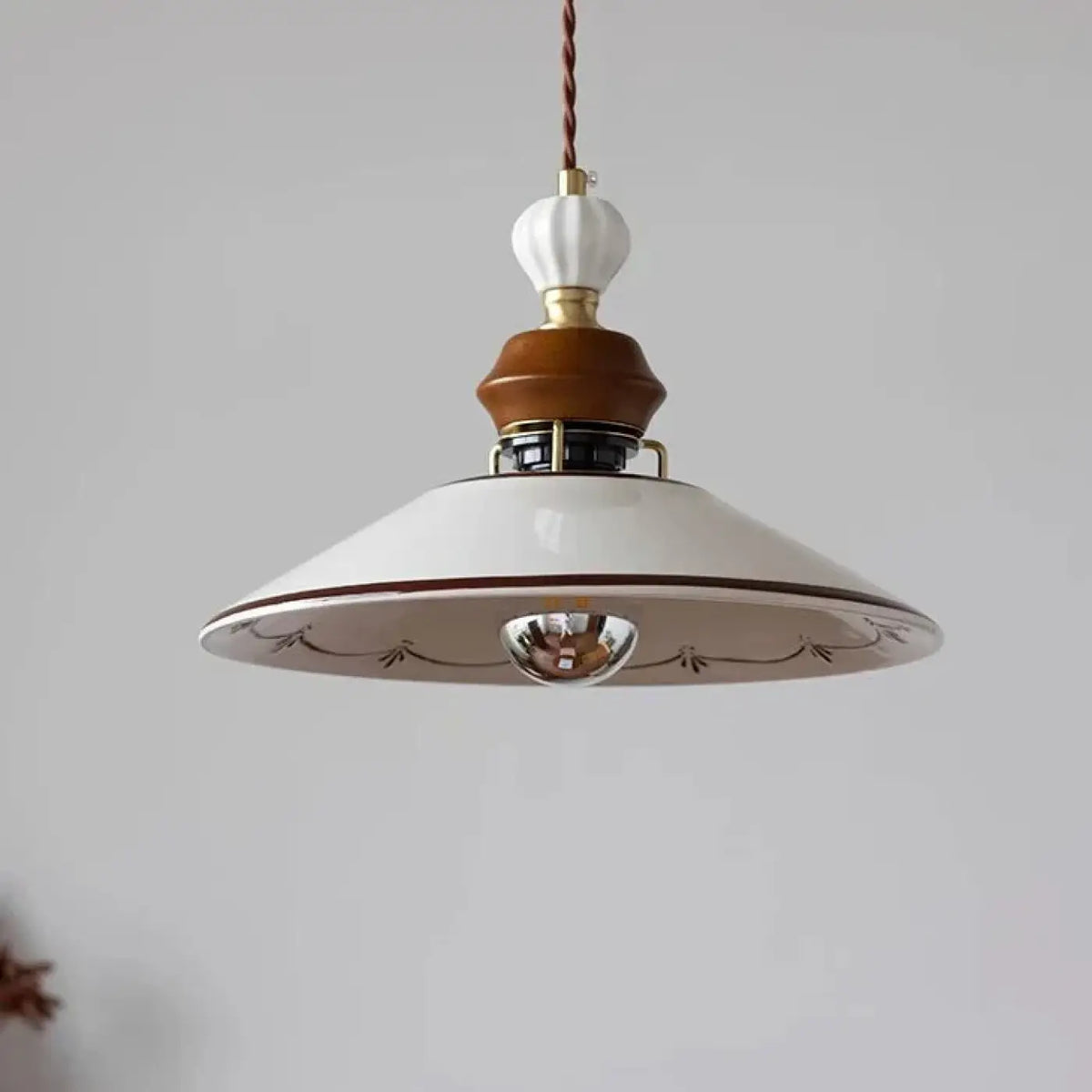 Pendelleuchte Keramik Stil Antik