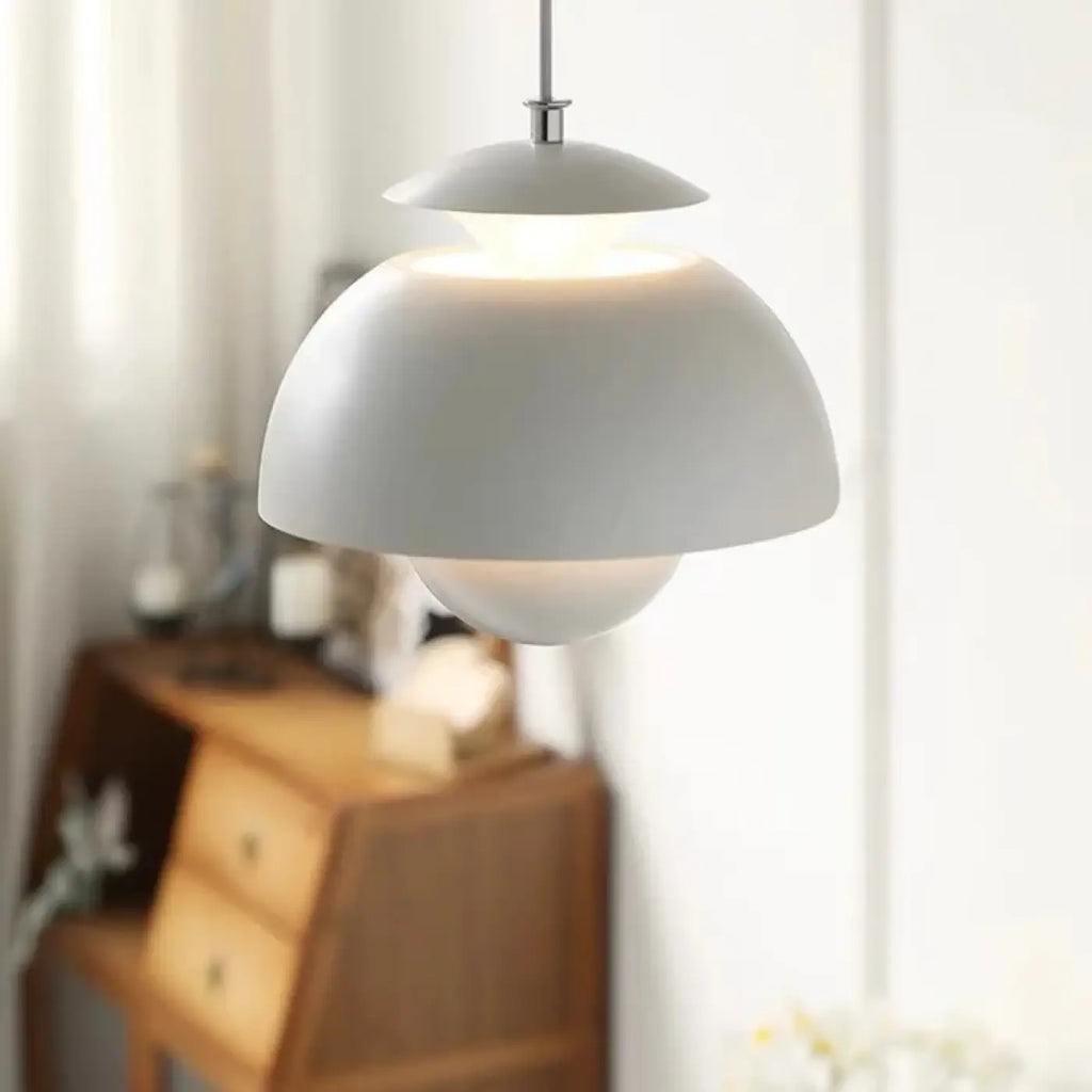 Pendelleuchte Schlicht aus Metall Farbig