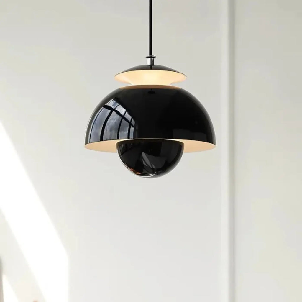 Pendelleuchte Schlicht aus Metall Farbig