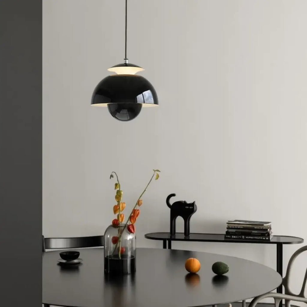 Pendelleuchte Schlicht aus Metall Farbig
