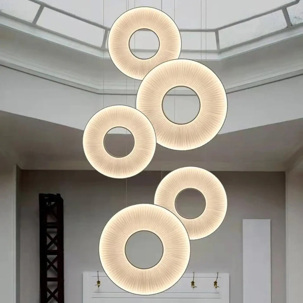 Pendelleuchte LED Cremeweiß Design Modern