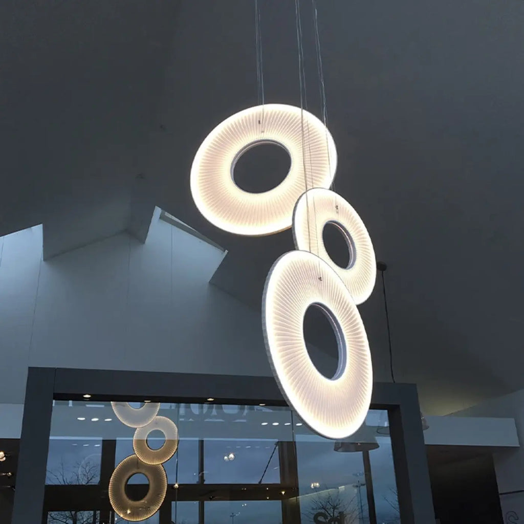 Pendelleuchte LED Cremeweiß Design Modern
