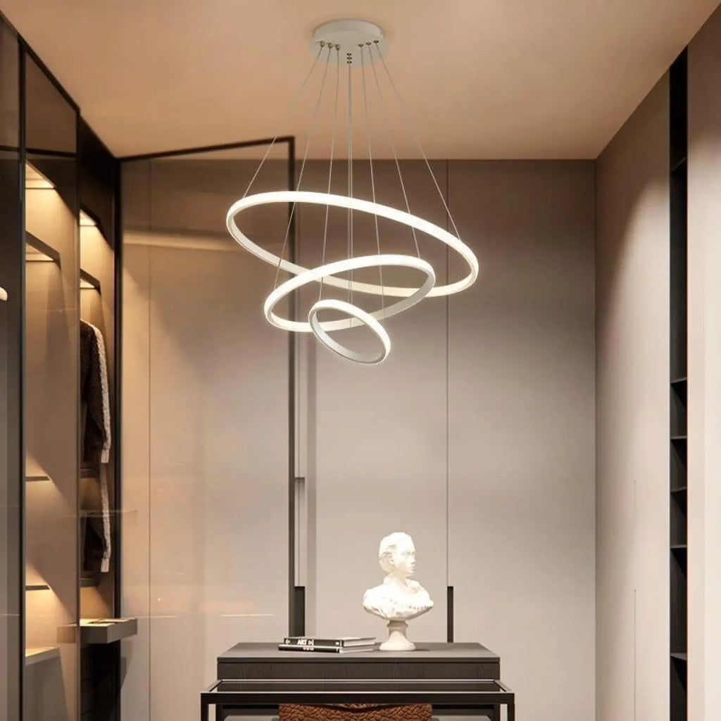 Pendelleuchte Kreisförmig Design für Wohnzimmer