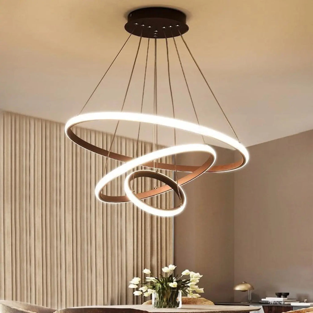 Pendelleuchte Kreisförmig Design für Wohnzimmer