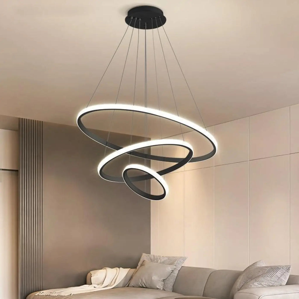 Pendelleuchte Kreisförmig Design für Wohnzimmer