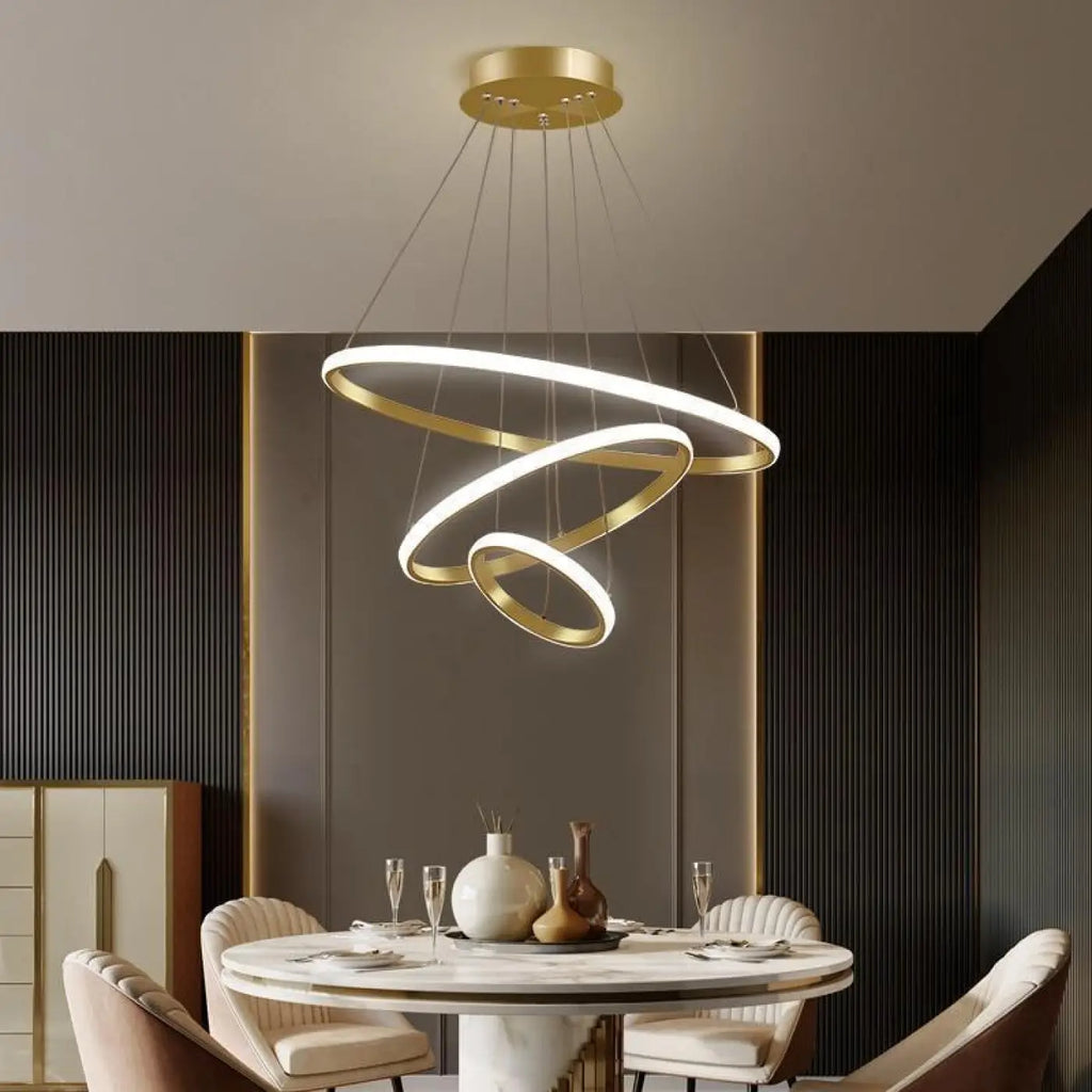 Pendelleuchte Kreisförmig Design für Wohnzimmer