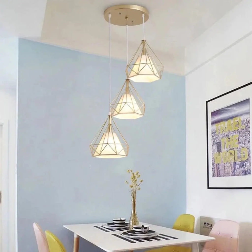 Pendelleuchte Gold Linear für Esszimmer