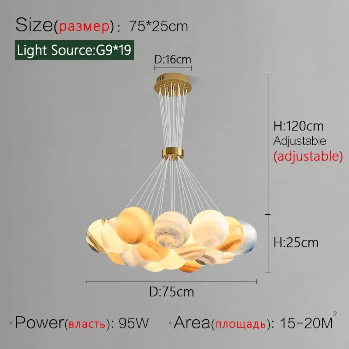 Pendelleuchte LED Zeitgenössisch für Esszimmer