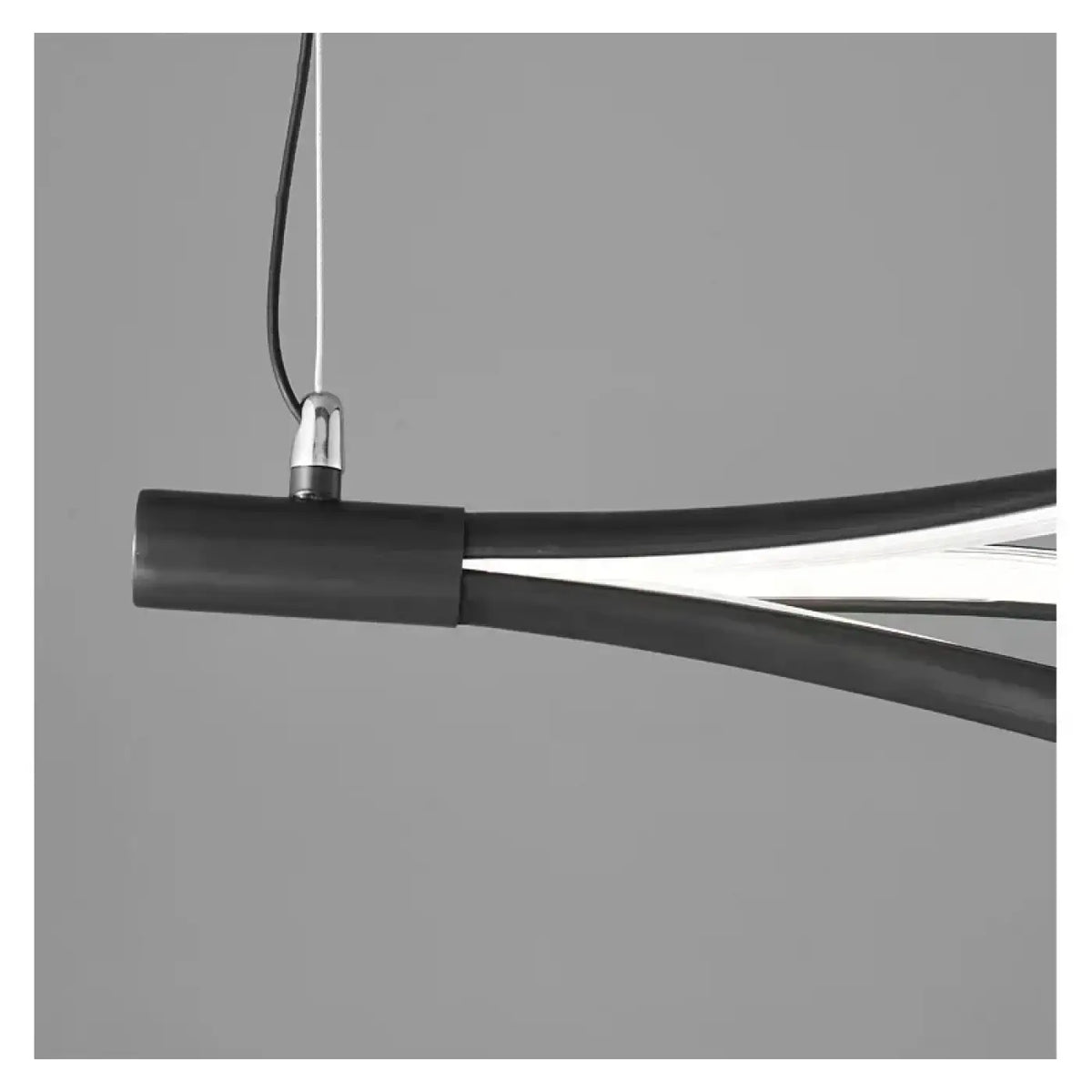Pendelleuchte LED Linie Gewellt