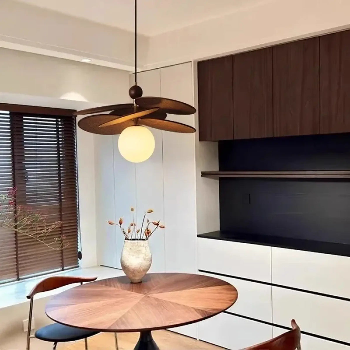 Pendelleuchte Modern aus Holz und Metall