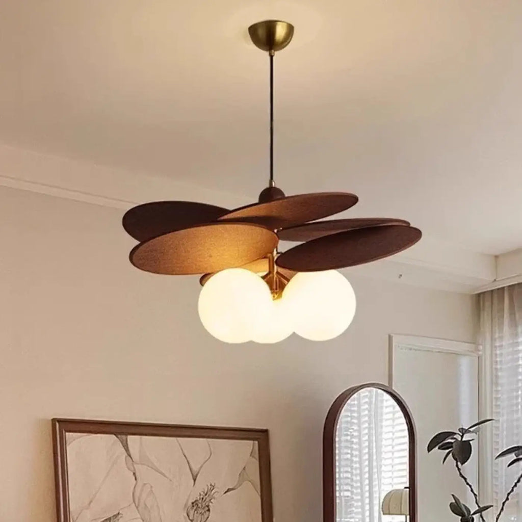 Pendelleuchte Modern aus Holz und Metall
