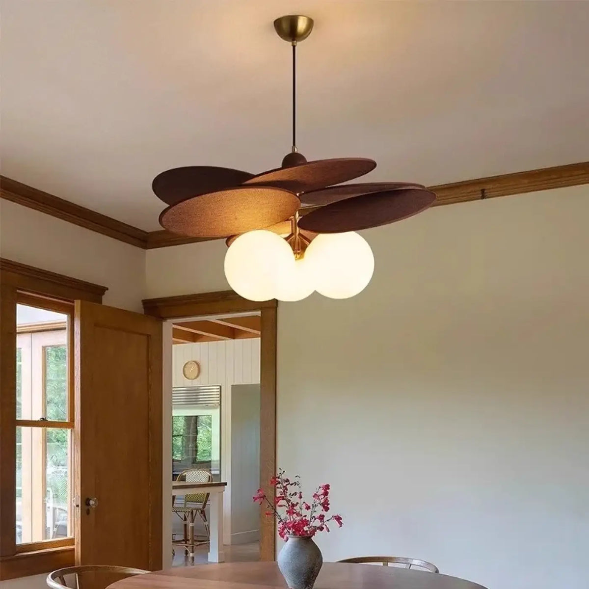 Pendelleuchte Modern aus Holz und Metall