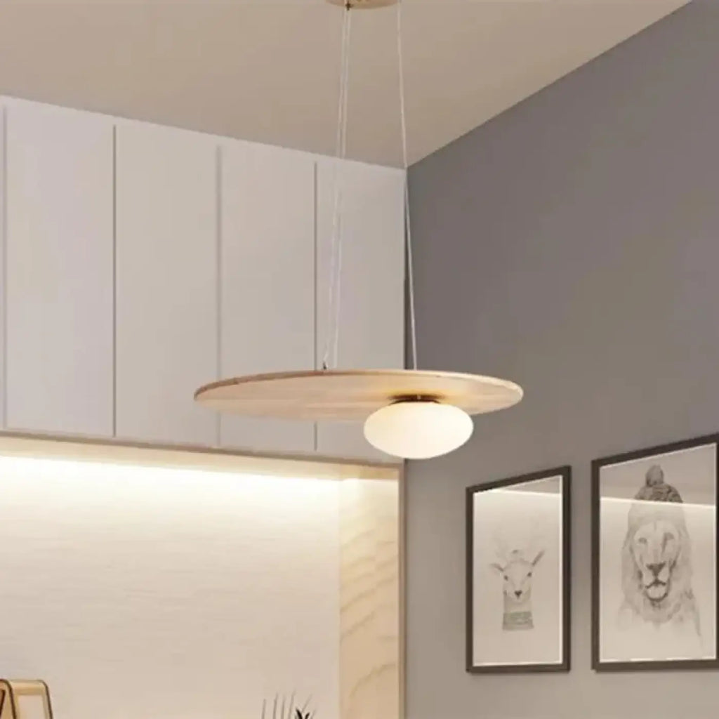 Pendelleuchte aus Holz Modern mit Stil Schlicht