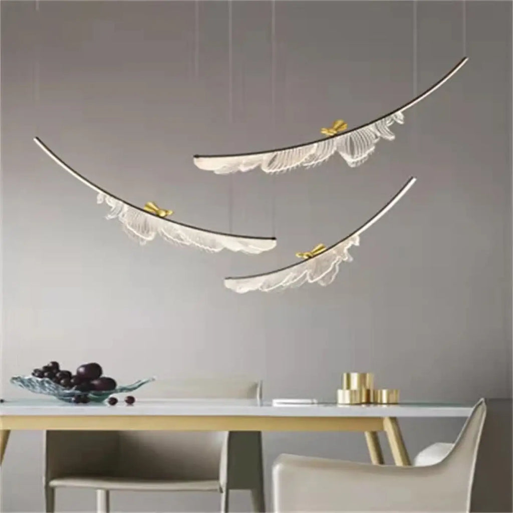 Pendelleuchte Bogen Leuchtend für Esszimmer