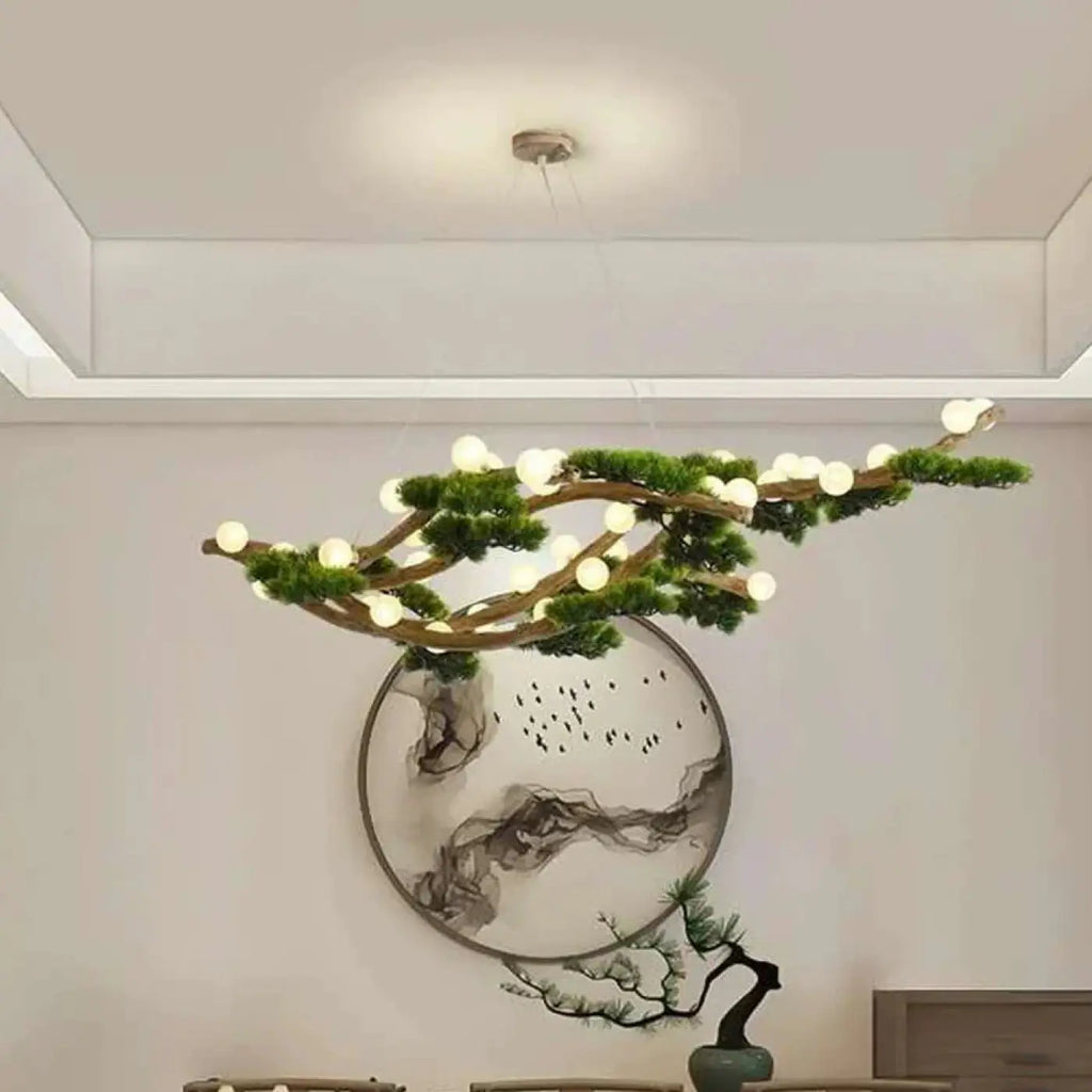 Pendelleuchte Bonsai Leuchtend für Wohnzimmer