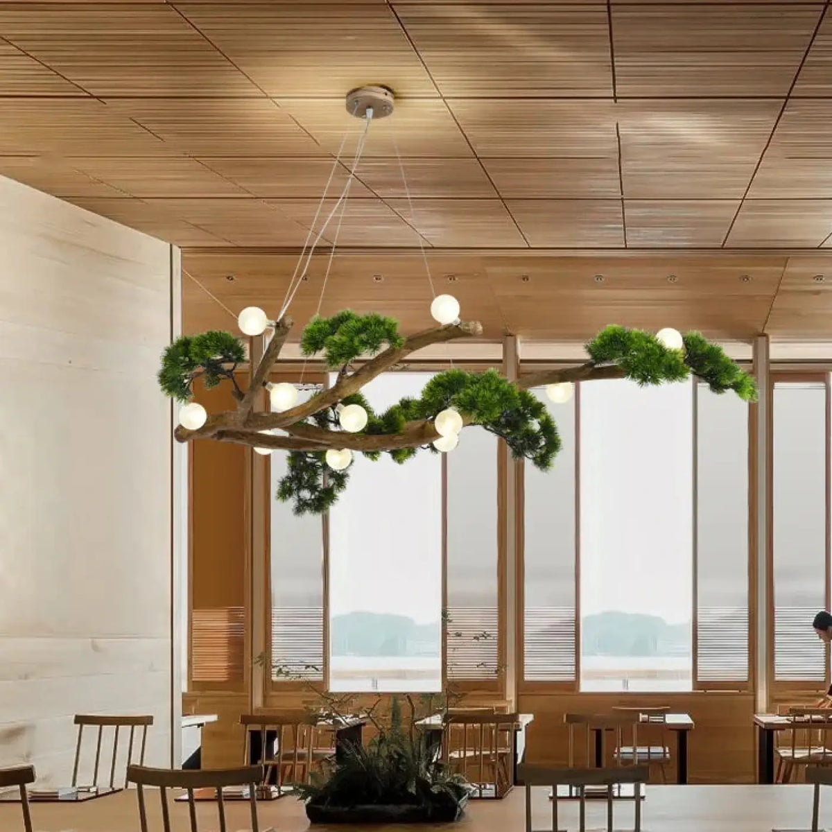 Pendelleuchte Bonsai Leuchtend für Wohnzimmer