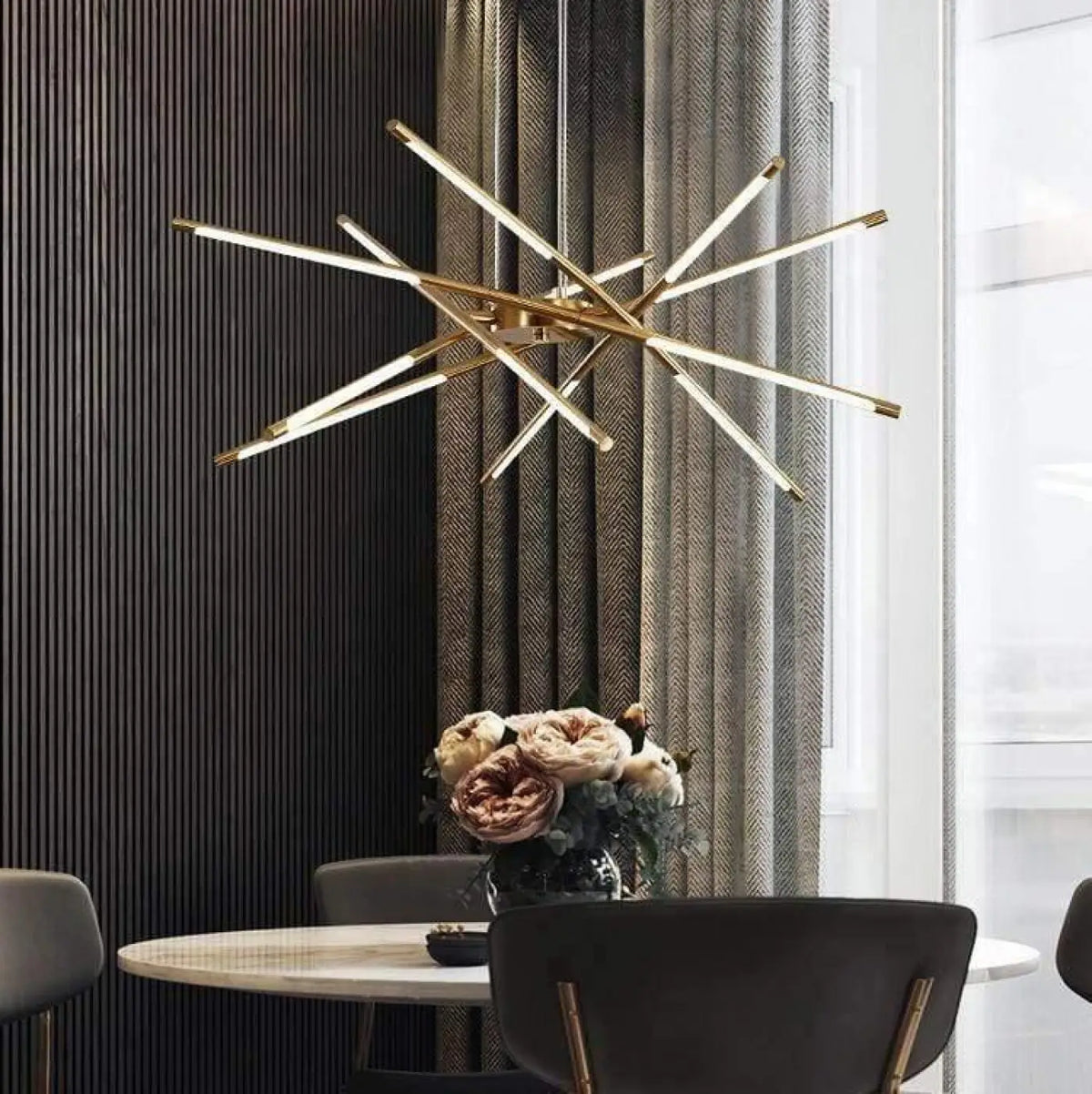 Pendelleuchte Metall Schlicht für Esszimmer