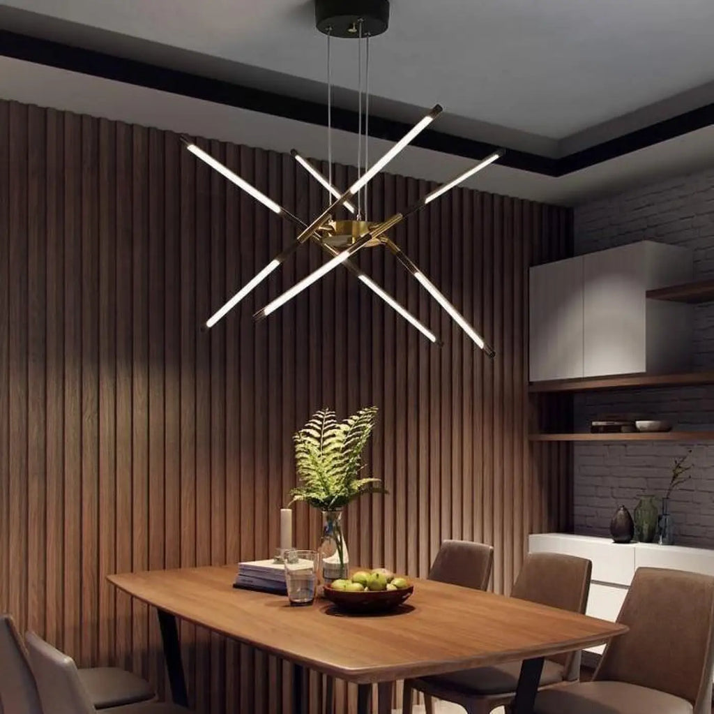 Pendelleuchte Metall Schlicht für Esszimmer