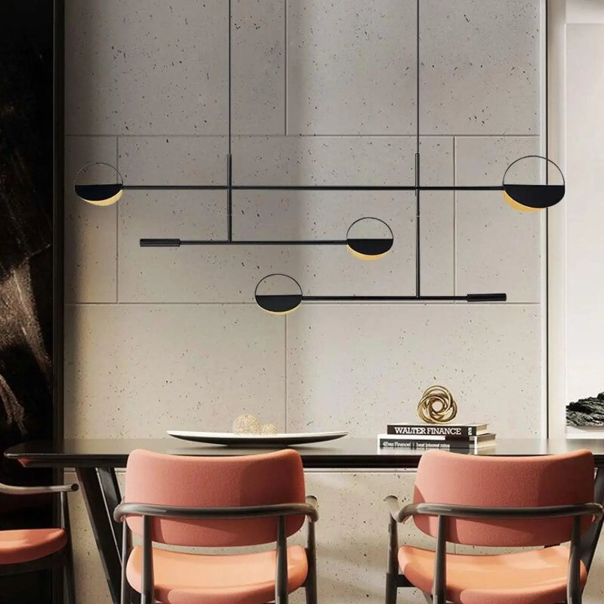 Pendelleuchte Skandinavisch aus Metall für Wohnzimmer