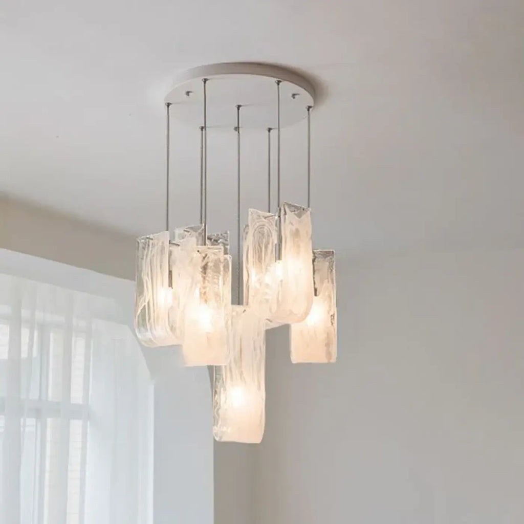 Pendelleuchte Elegant aus Glas für Wohnzimmer Schick