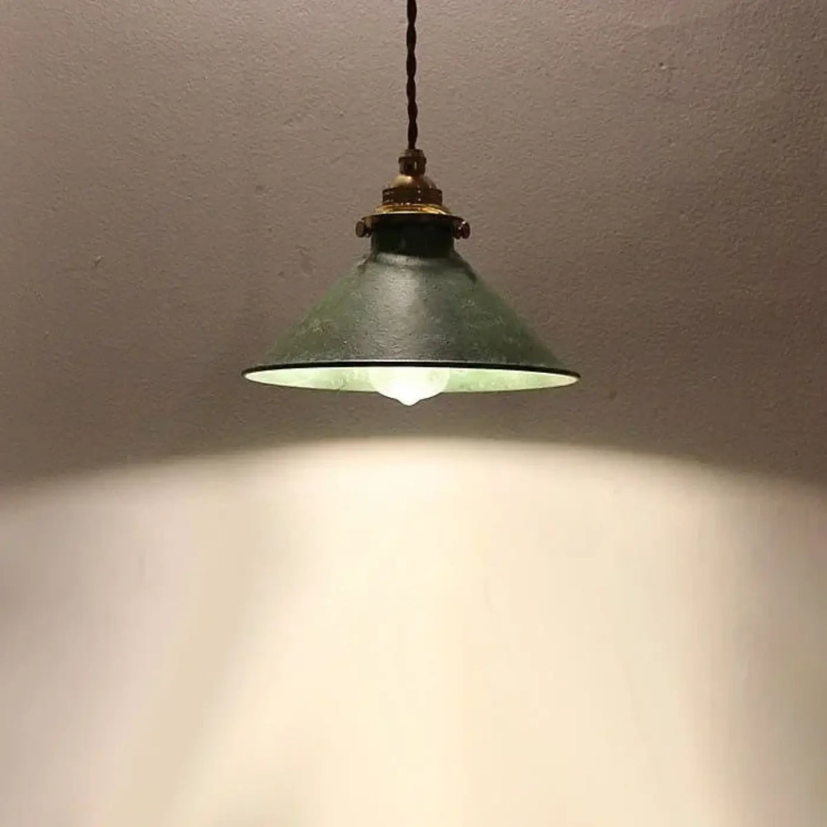 Pendelleuchte Käfig Kupfer für Küche