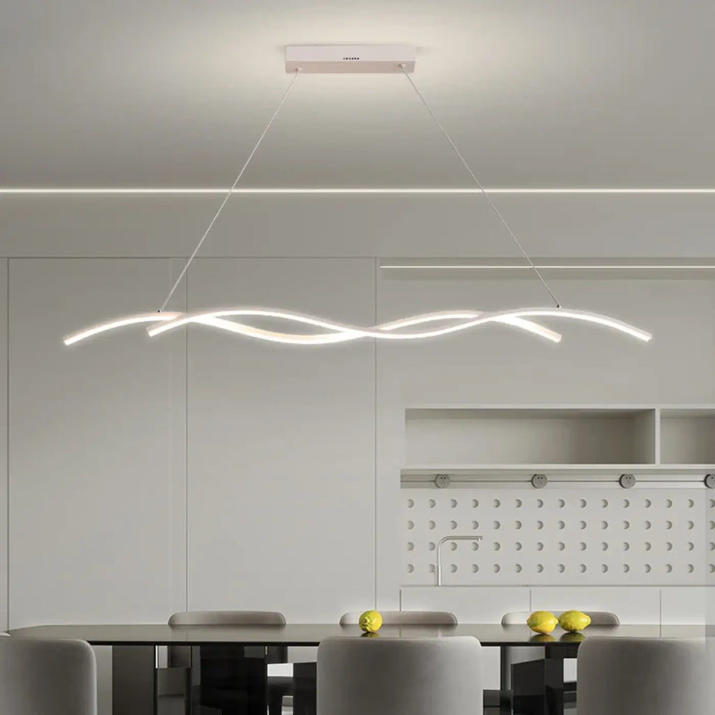 Pendelleuchte LED Welle Minimalistisch Modern