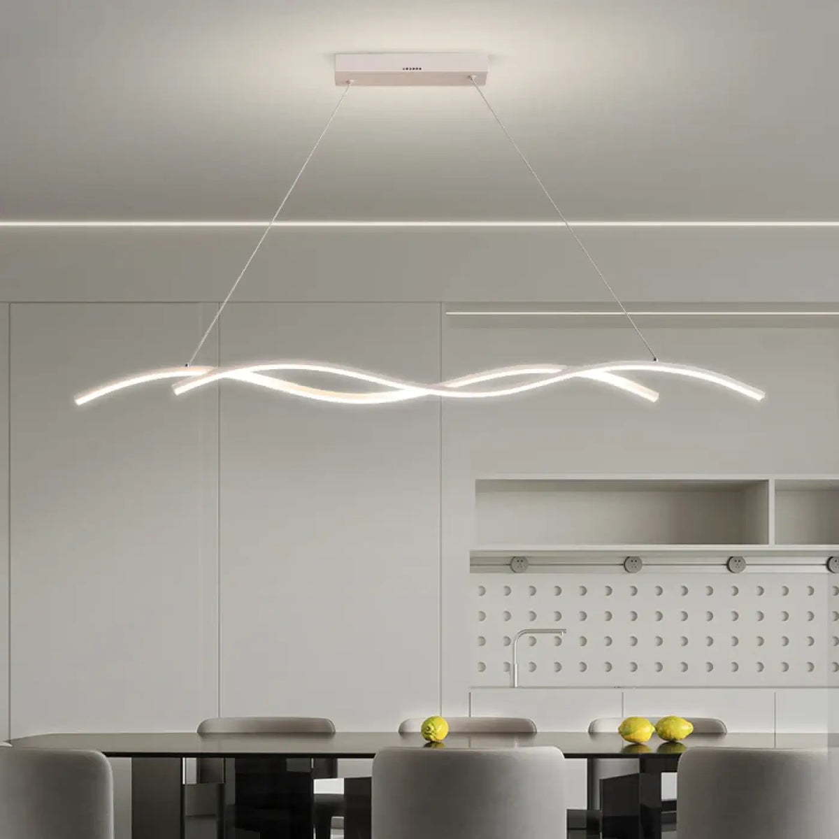 Pendelleuchte LED Welle Minimalistisch Modern