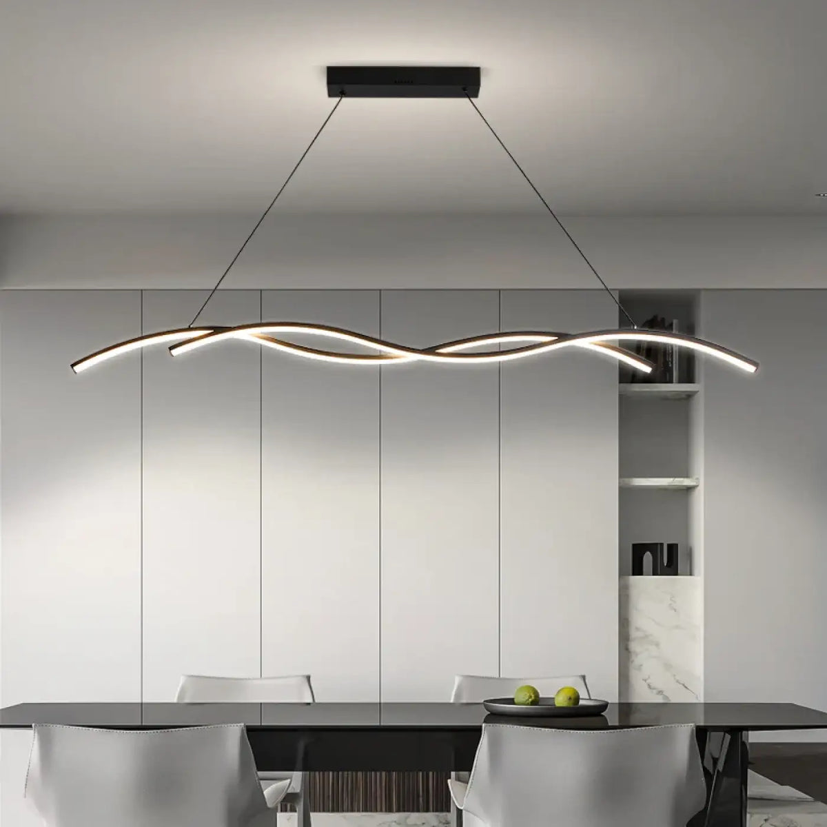 Pendelleuchte LED Welle Minimalistisch Modern