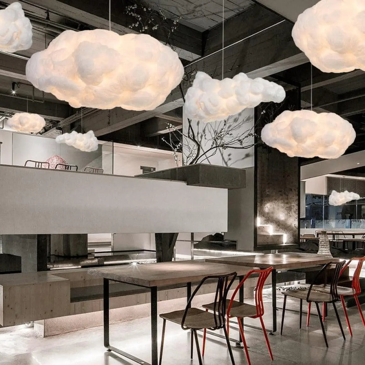 Pendelleuchte Wolke für Schlafzimmer Kinder