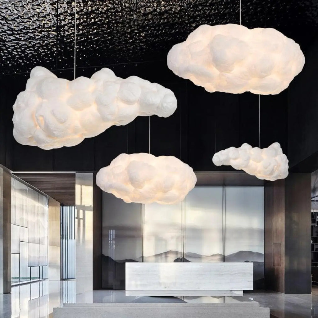 Pendelleuchte Wolke für Schlafzimmer Kinder