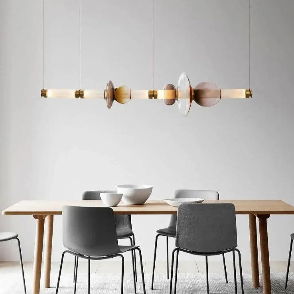 Pendelleuchte Röhre LED Modern für Esszimmer
