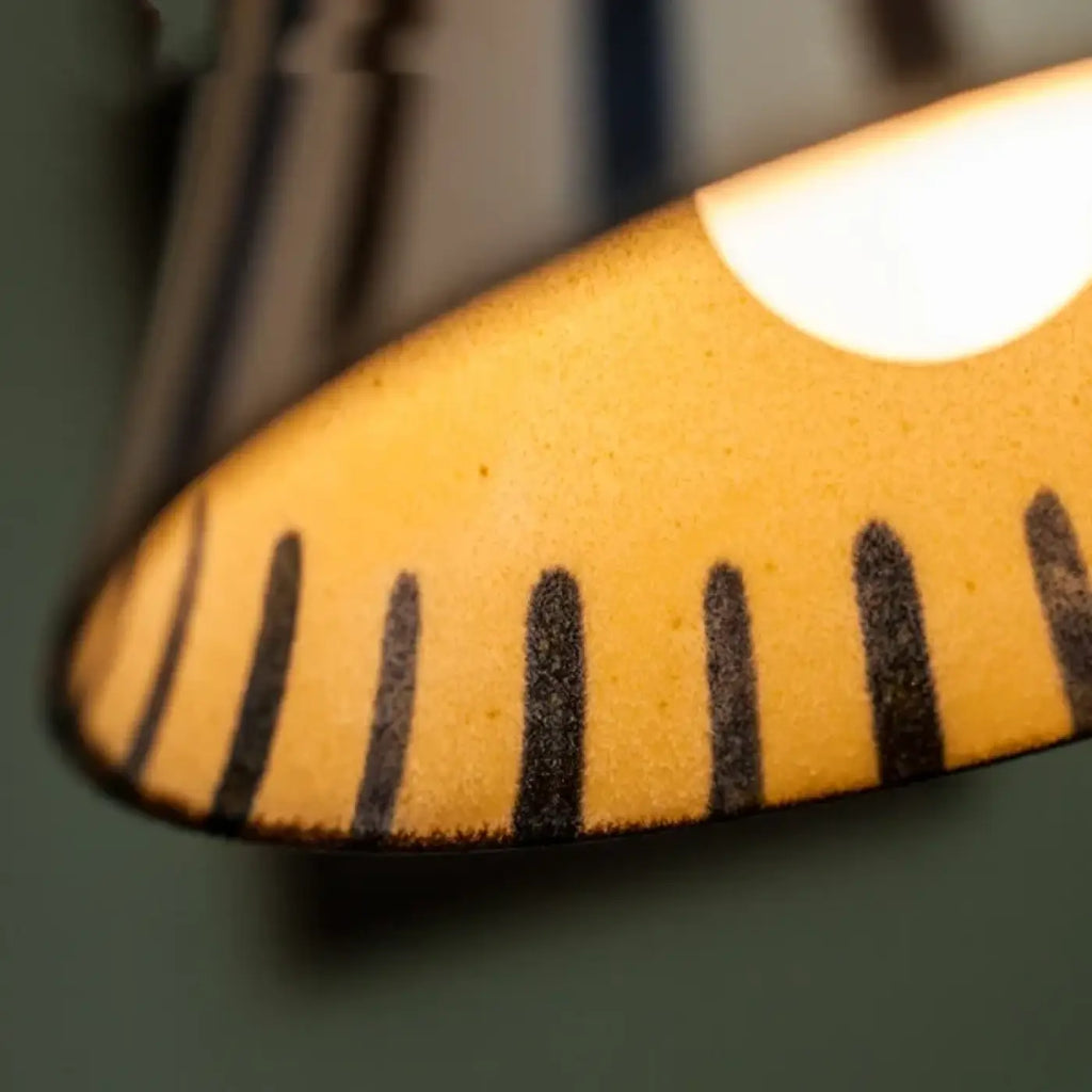 Pendelleuchte Handgefertigt aus Keramik