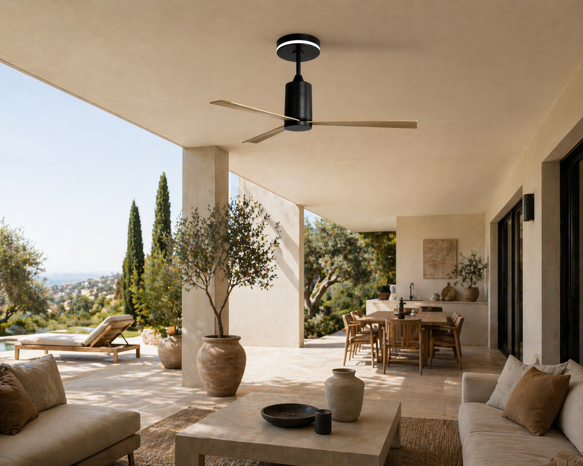 Nexus | Moderner Ventilator LED Fernbedienung 132 cm