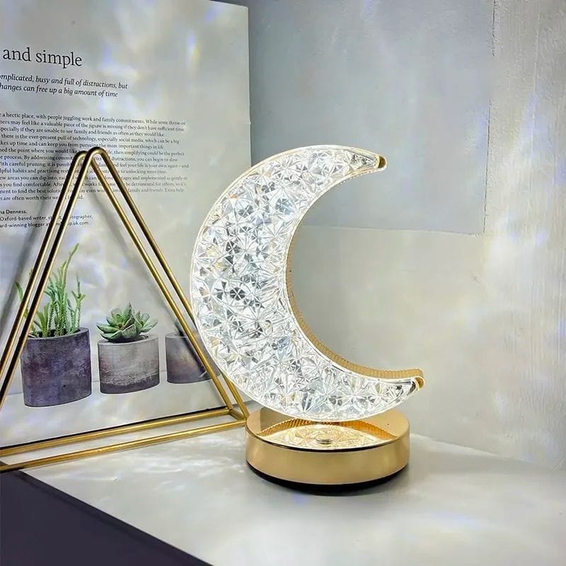 Nachttischlampe Mond