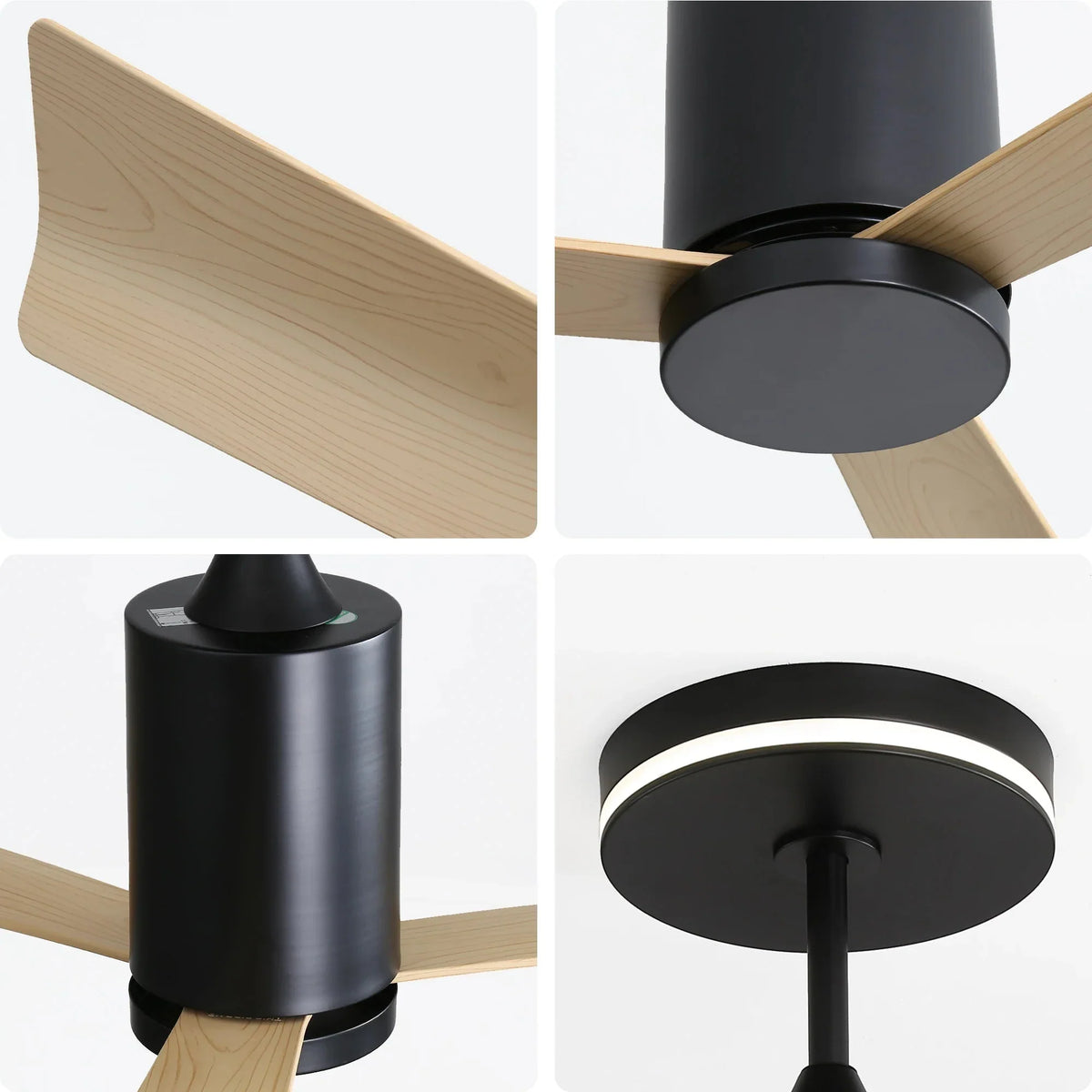 Nexus | Moderner Ventilator LED Fernbedienung 132 cm