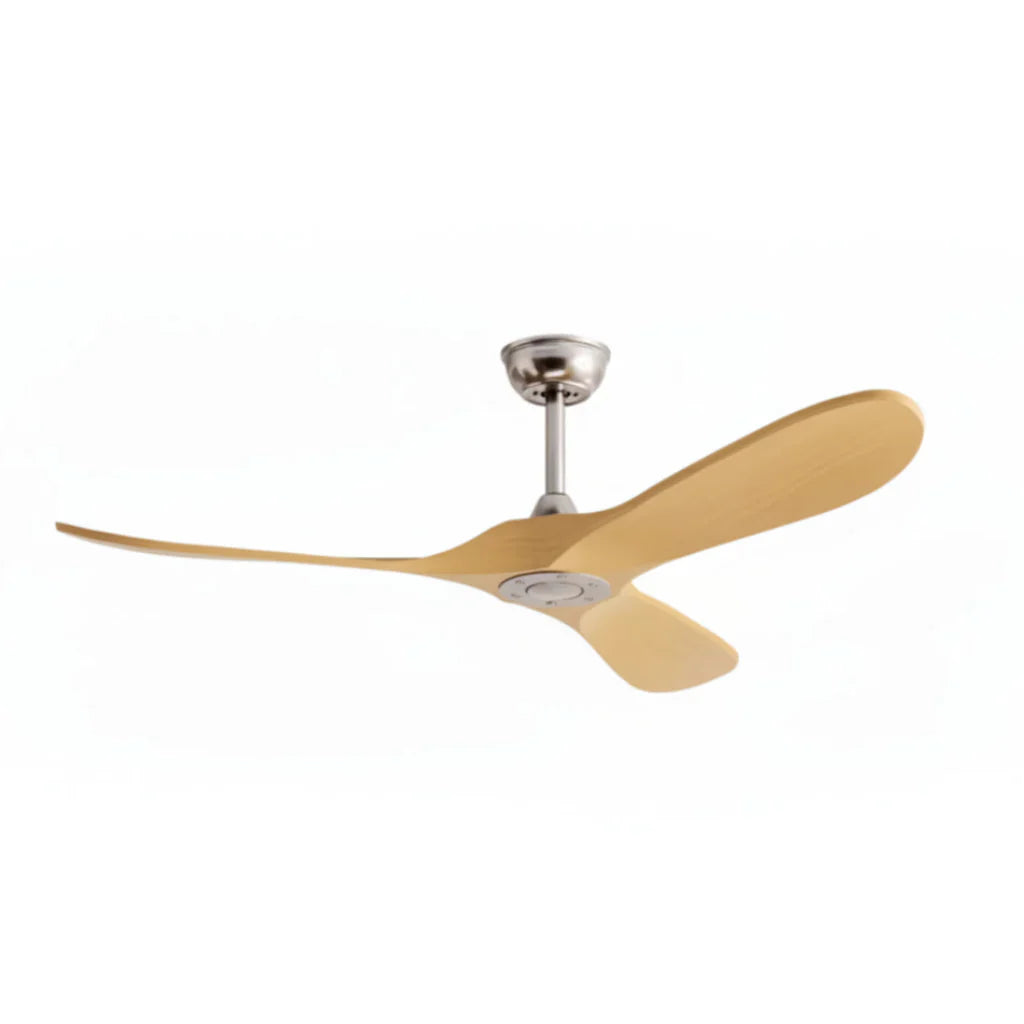 Tramontane | Vintage-Ventilator Silber und hellem Holz