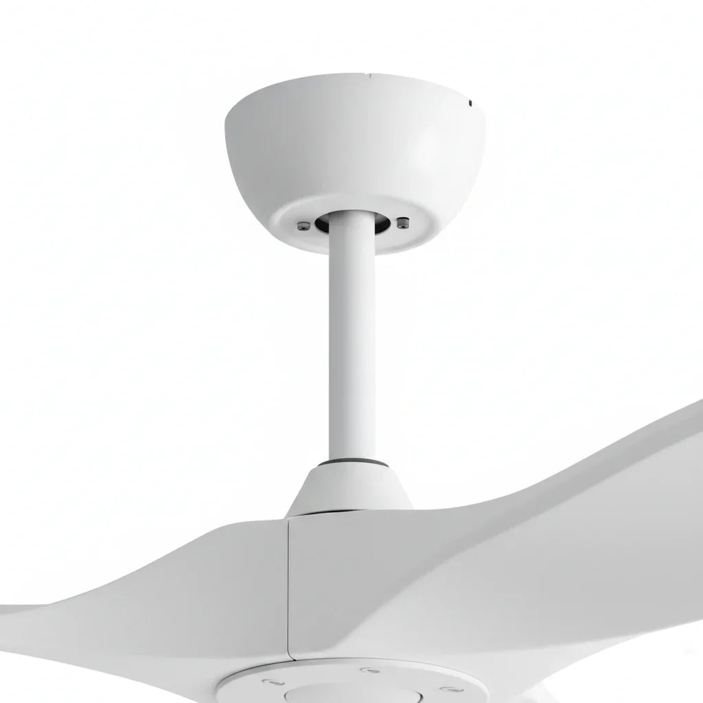 Sirocco | Vintage-Ventilator Weiß und ABS Weiß